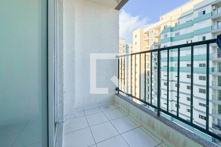 Varanda da Sala de apartamento à venda com 2 quartos, 54m² em Liberdade, São Paulo