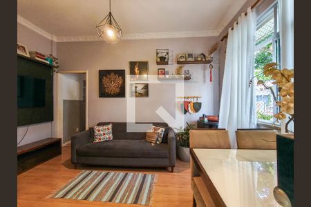 Sala de apartamento à venda com 3 quartos, 78m² em Vila Isabel, Rio de Janeiro