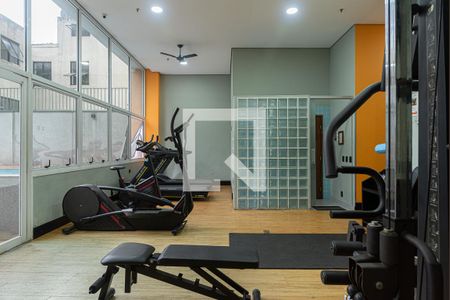 Studio à venda com 29m², 1 quarto e 1 vaga Studio à venda com 29m², 1 quarto e 1 vagaÁrea comum - Academia