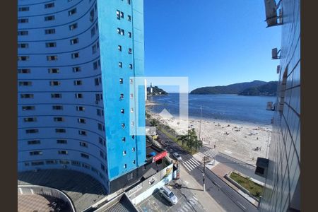 Vista da cozinha de apartamento para alugar com 1 quarto, 50m² em Centro, São Vicente