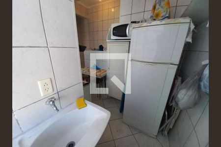 Área de Serviço de apartamento para alugar com 1 quarto, 50m² em Centro, São Vicente