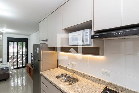 Studio para alugar com 34m², 1 quarto e sem vaga Studio para alugar com 34m², 1 quarto e sem vagaCozinha
