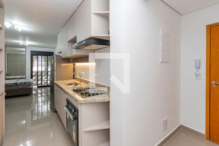 Studio para alugar com 34m², 1 quarto e sem vaga Studio para alugar com 34m², 1 quarto e sem vagaCozinha