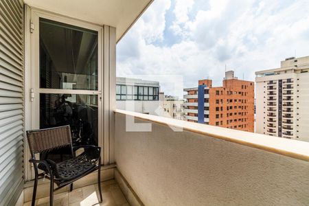 Varanda de apartamento à venda com 3 quartos, 260m² em Cerqueira César, São Paulo