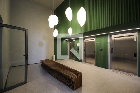 Apartamento para alugar com 37m², 1 quarto e 1 vaga Apartamento para alugar com 37m², 1 quarto e 1 vagaHall