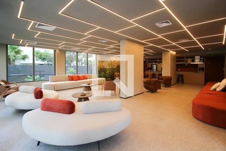 Apartamento para alugar com 37m², 1 quarto e 1 vaga Apartamento para alugar com 37m², 1 quarto e 1 vagaÁrea comum - Salão de festas