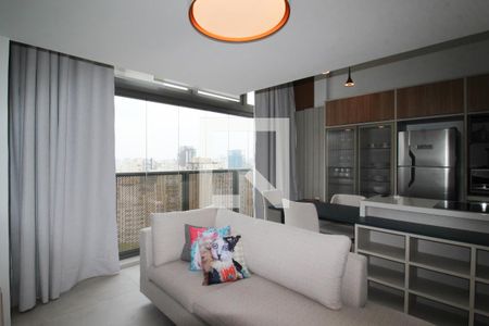 Apartamento para alugar com 37m², 1 quarto e 1 vaga Apartamento para alugar com 37m², 1 quarto e 1 vagaSala