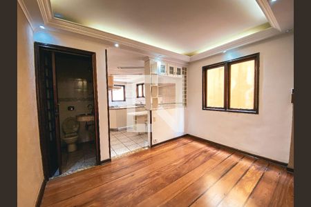 Sala de casa de condomínio para alugar com 3 quartos, 163m² em Jardim Lucia, São Paulo