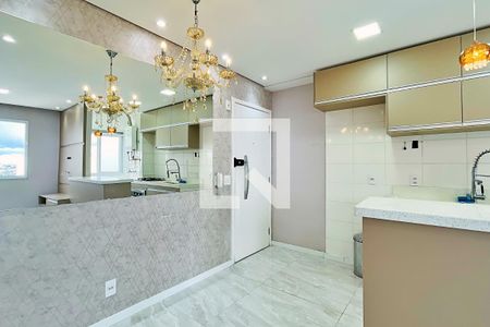 Sala de apartamento para alugar com 2 quartos, 42m² em Vila Galvão, São Paulo