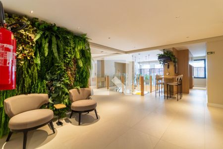 Studio à venda com 33m², 1 quarto e sem vaga Studio à venda com 33m², 1 quarto e sem vagaÁrea comum - Hall Social