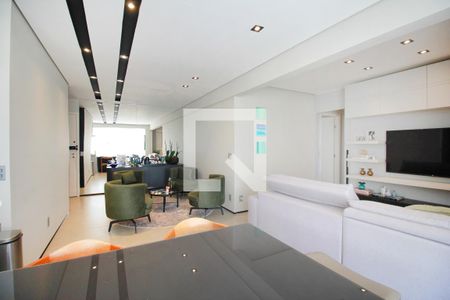 Sala de apartamento à venda com 2 quartos, 86m² em Vila da Serra, Nova Lima