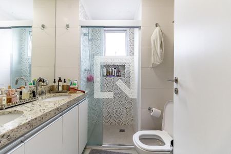 Apartamento à venda com 106m², 3 quartos e 2 vagasBanheiro da Suíte