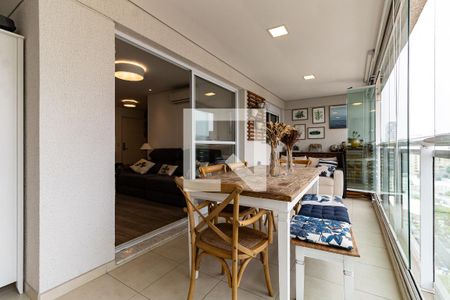 Varanda da Sala de apartamento à venda com 3 quartos, 106m² em Aclimação, São Paulo