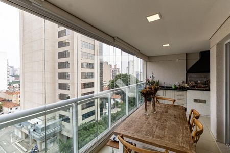 Varanda da Sala de apartamento à venda com 3 quartos, 106m² em Aclimação, São Paulo