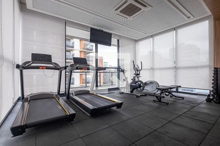 Studio para alugar com 21m², 1 quarto e sem vagaAcademia