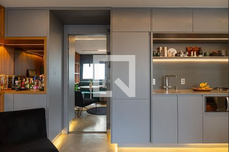 Apartamento à venda com 35m², 1 quarto e sem vagaSala