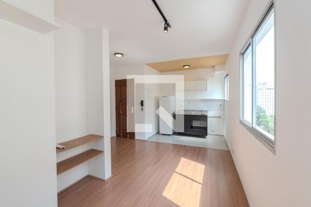 Sala de apartamento para alugar com 1 quarto, 32m² em Consolação, São Paulo