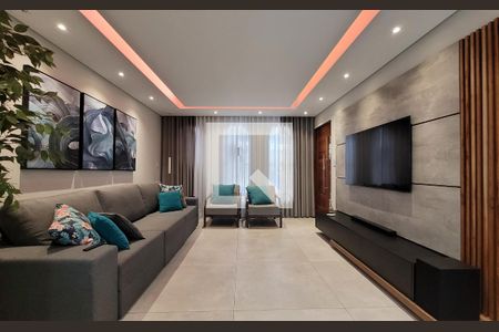 Sala de casa à venda com 3 quartos, 240m² em Vila Curuçá, Santo André