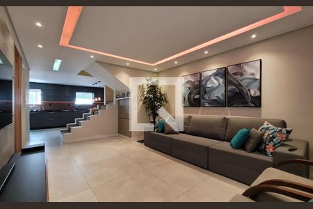 Sala de casa à venda com 3 quartos, 240m² em Vila Curuçá, Santo André