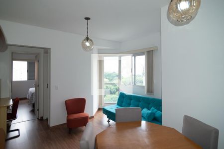 Sala de apartamento para alugar com 1 quarto, 40m² em Bela Vista, São Paulo