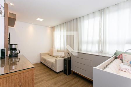 Sala de apartamento à venda com 1 quarto, 34m² em Cidade Mãe do Céu, São Paulo