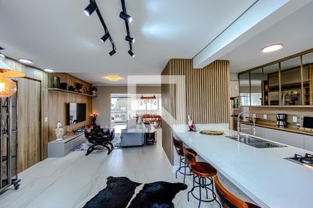 Apartamento à venda com 117m², 2 quartos e 3 vagasSala