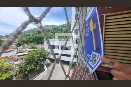 Sala Placa de apartamento para alugar com 1 quarto, 94m² em Tijuca, Rio de Janeiro