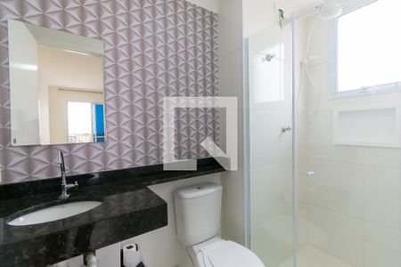 Apartamento para alugar com 28m², 1 quarto e sem vagaBanheiro da Suíte