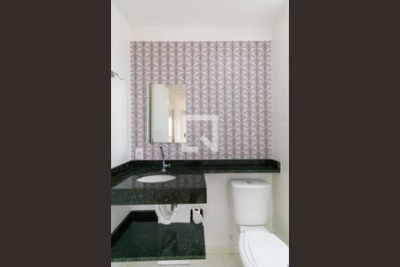 Apartamento para alugar com 28m², 1 quarto e sem vagaBanheiro da Suíte