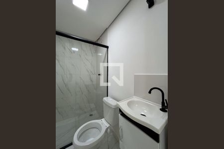 Banheiro da Suíte de apartamento para alugar com 1 quarto, 49m² em Vila Buenos Aires, São Paulo