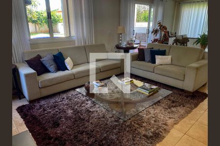 Sala de casa de condomínio à venda com 3 quartos, 330m² em São Conrrado Sousas, Campinas