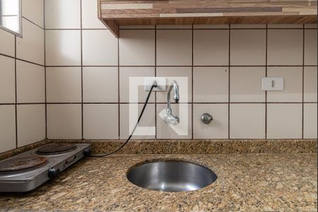 Studio para alugar com 25m², 1 quarto e sem vagaCozinha