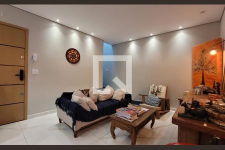 Sala de apartamento à venda com 4 quartos, 142m² em Santa Maria, Santo André