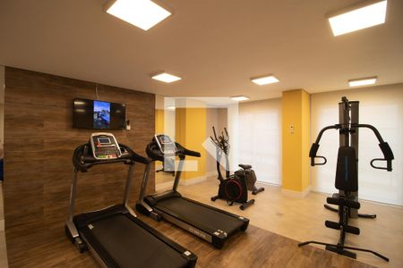 Apartamento para alugar com 47m², 2 quartos e sem vaga Apartamento para alugar com 47m², 2 quartos e sem vagaÁrea comum - Academia