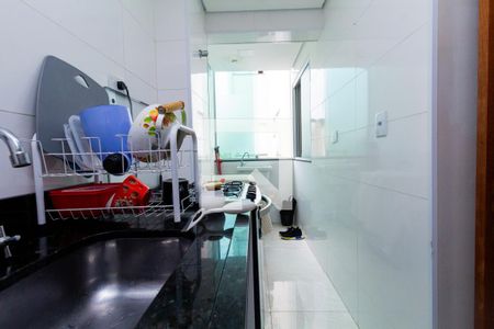 Apartamento à venda com 48m², 2 quartos e 1 vagaCozinha e Área de Serviço