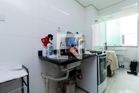 Apartamento à venda com 48m², 2 quartos e 1 vagaCozinha e Área de Serviço