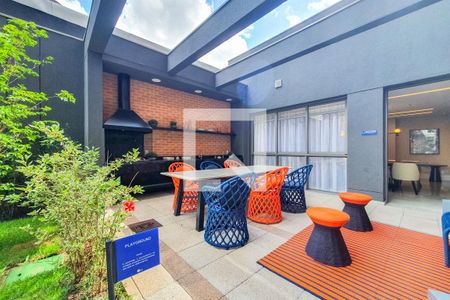 Studio à venda com 27m², 1 quarto e sem vagaChurrasqueira