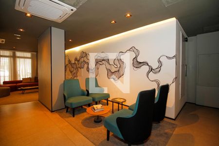 Hall Social de kitnet/studio para alugar com 1 quarto, 25m² em Pinheiros, São Paulo