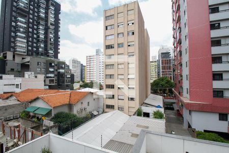 Vista da Varanda de kitnet/studio para alugar com 1 quarto, 25m² em Pinheiros, São Paulo