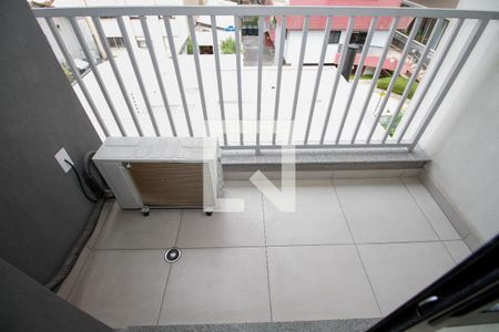 Varanda de kitnet/studio para alugar com 1 quarto, 25m² em Pinheiros, São Paulo