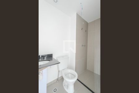 Banheiro de kitnet/studio à venda com 1 quarto, 20m² em Bela Vista, São Paulo