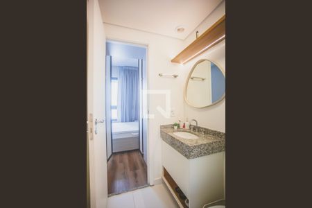 Banheiro  de kitnet/studio para alugar com 1 quarto, 22m² em Vila Mariana, São Paulo