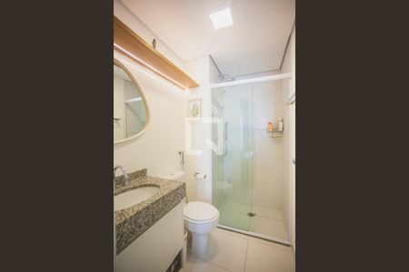 Banheiro  de kitnet/studio para alugar com 1 quarto, 22m² em Vila Mariana, São Paulo