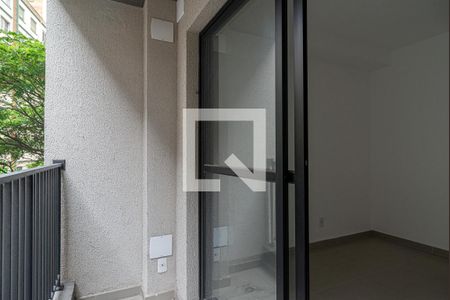 Varanda da Sala/Quarto de kitnet/studio à venda com 1 quarto, 20m² em Bela Vista, São Paulo
