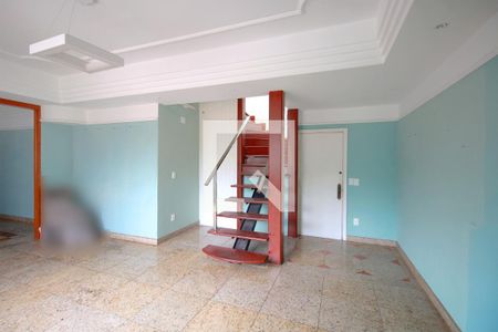 Sala de apartamento à venda com 4 quartos, 240m² em Sion, Belo Horizonte