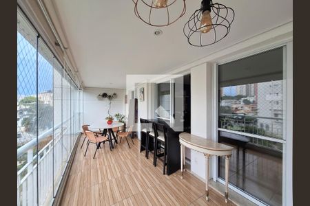 Varanda da Sala de apartamento à venda com 4 quartos, 130m² em Lauzane Paulista, São Paulo