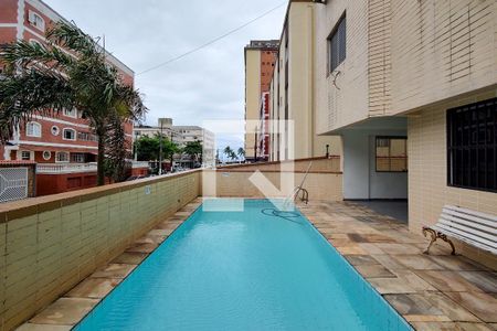Área comum - Piscina de apartamento para alugar com 1 quarto, 60m² em Vila Tupi, Praia Grande