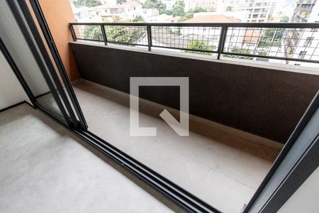 Studio para alugar com 28m², 1 quarto e sem vagaVaranda - Studio
