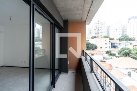 Studio para alugar com 28m², 1 quarto e sem vagaVaranda - Studio