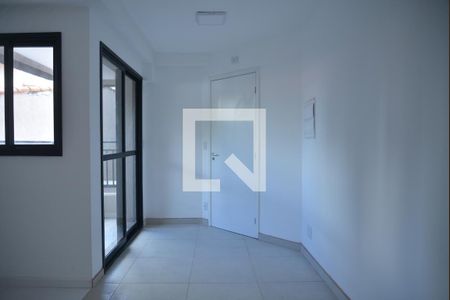 Sala de apartamento para alugar com 1 quarto, 42m² em Vila Valparaíso, Santo André